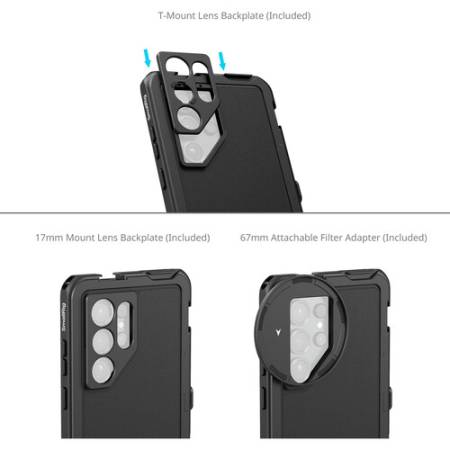 SmallRig 5254 - zestaw do smartfona, płytki i adaptery